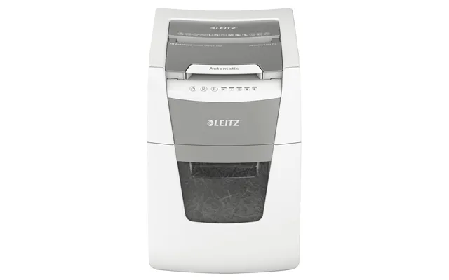 Leitz P4 34l Paper Shredder Cross Shredding 55 Db 22 Cm Silver