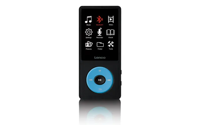 Lenco Xemio-860bu Mp3 Player 8 Gb Black. Blue