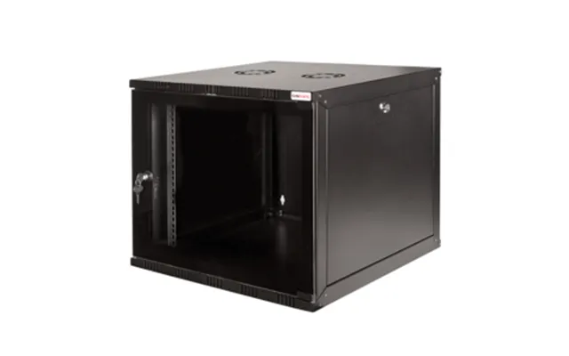 Logilink W06a54b Rack Cabinet 6u Wall Mounted Rack Black