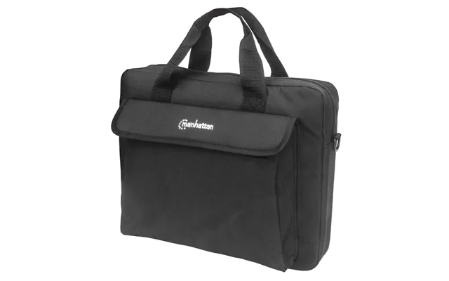 Manhattan London Laptop Bag 14.1 . Top Loader. Black. Low Cost