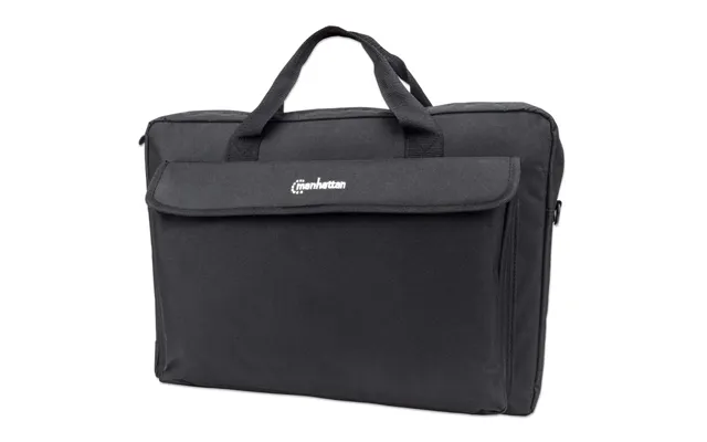 Manhattan London Laptop Bag 17.3 . Top Loader. Black. Low Cost