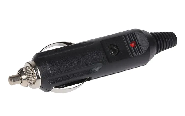 Maplin 21070 Electrical Power Plug Black. Silver
