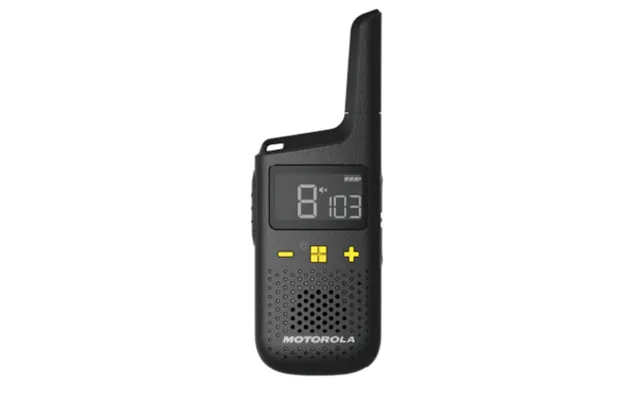 Motorola D3p01610bdlmaw Two-way Radio 16 Channels 446.0-446.2 Mhz Blac