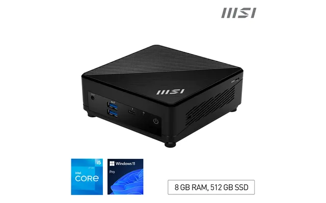 Msi Cubi 5 12m Intel Core I5 1235u Desktop Pc. Nuc. Sff. Mini Computer