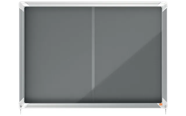 Nobo 1915336 Insert Notice Board Indoor Grey Aluminium