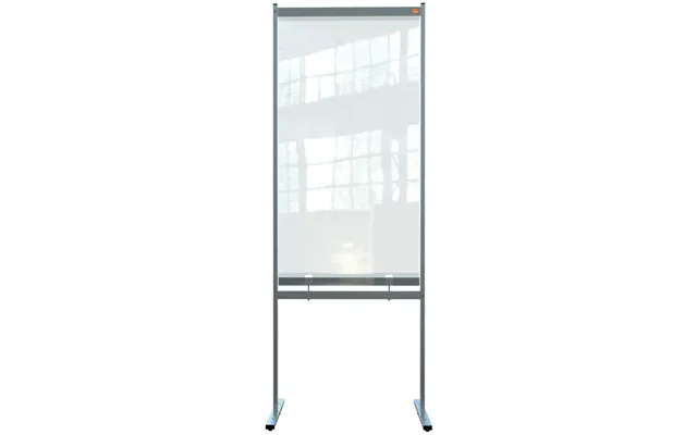 Nobo 1915558 Magnetic Board Grey. Transparent