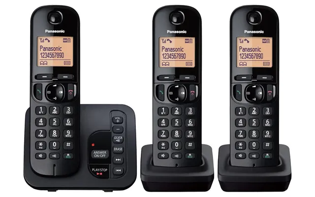 Panasonic Kx-tgc223eb Telephone Dect Telephone Caller Id Black