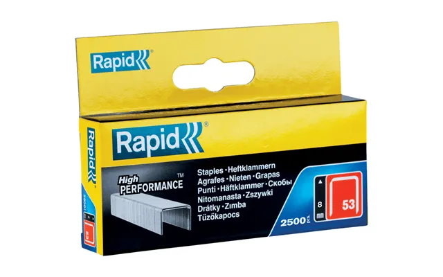 Rapid 11857025 Staples Staples Pack 2500 Staples