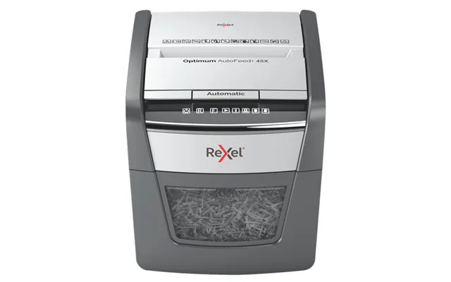 Rexel Optimum Autofeed 45x Paper Shredder Cross Shredding 55 Db 22 Cm