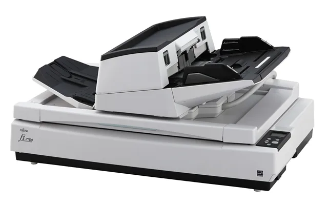 Ricoh Fi-7700 Flatbed & Adf Scanner 600 X 600 Dpi A3 Black. White