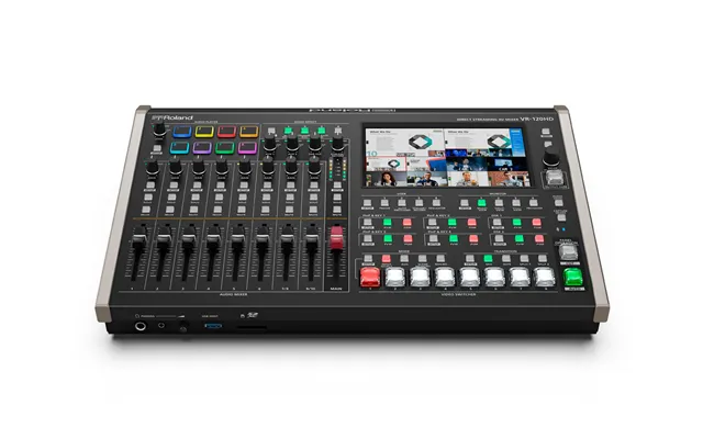 Roland Vr-120hd Audio Mixer 42 Channels Black