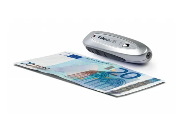 Safescan 35 Counterfeit Bill Detector Grey. Silver