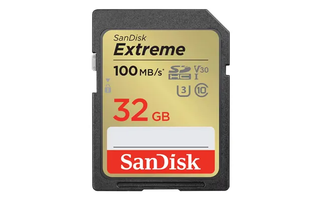Sandisk Extreme 32 Gb Uhs-i Class 10 Sdxc Memory Card