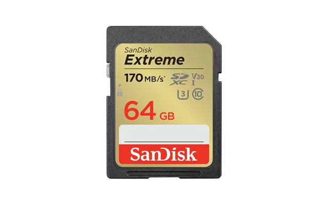 Sandisk Extreme 64 Gb Sdxc Uhs-i Class 10