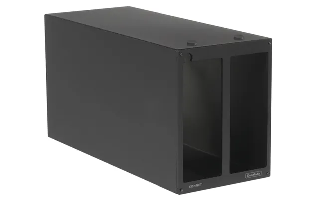 Sonnet Dm-enc-2m-d External Graphics Card Enclosure Black Aluminium