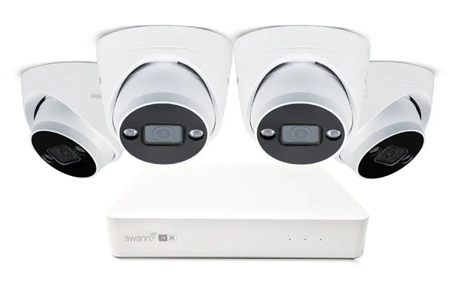 Swann Advancedx 3k Wired Nvr Security System With 24 7 Recording - 4 D