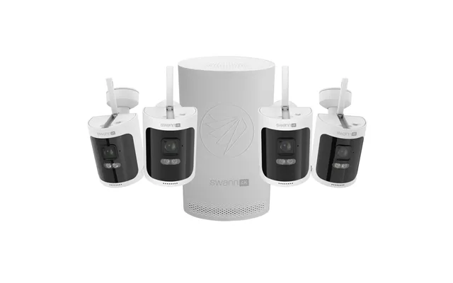 Swann Euk Allsecure 4k 60gb 2 X Cameras