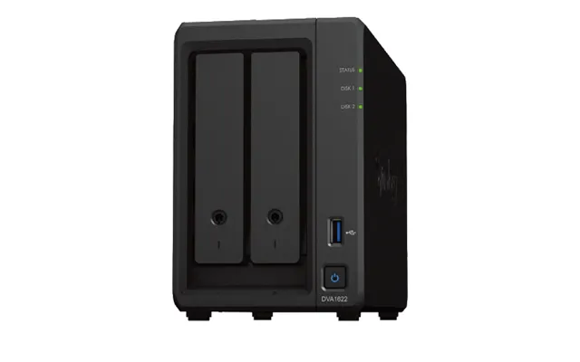 Synology Dva1622 Network Surveillance Server Tower Gigabit Ethernet
