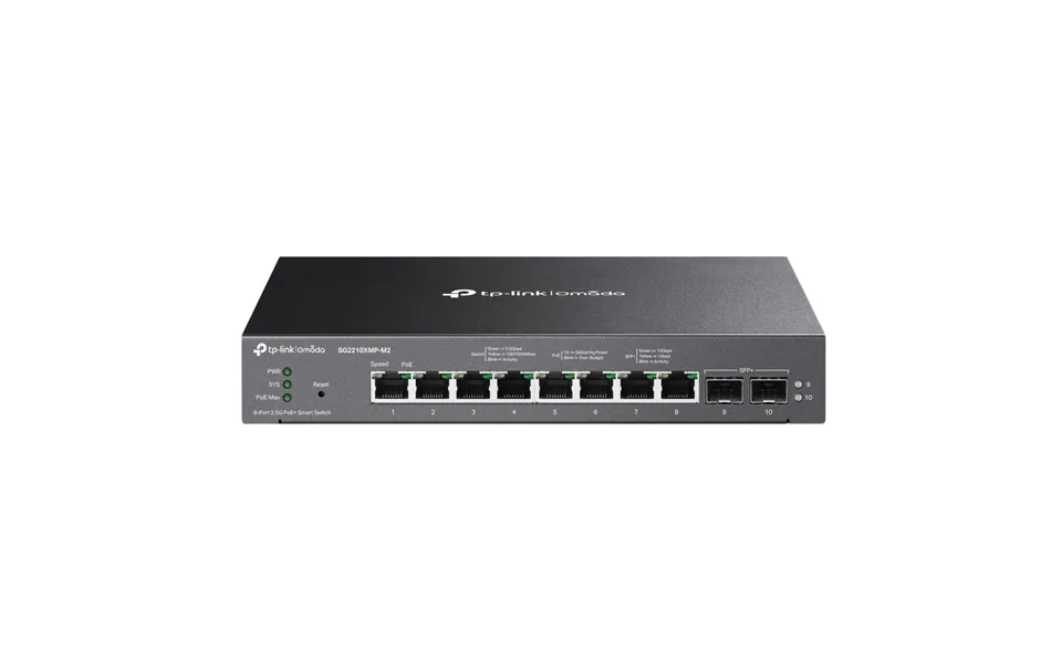 Tp-link Omada 8-port 2.5gbase-t And 2-port 10ge Sfp Smart Switch With