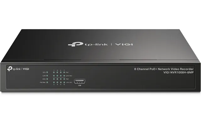 Tp-link Vigi 8 Channel Poe Network Video Recorder