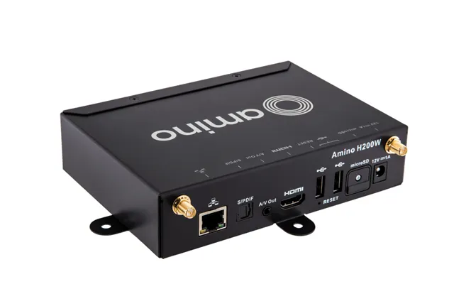 Amino Technologies H200w Black 4k Ultra Hd 32 Gb 2.0 Channels 3840 X 2