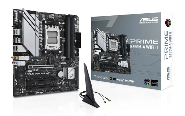 Asus Prime B650m-a Wifi Ii Amd B650 Socket Am5 Micro Atx