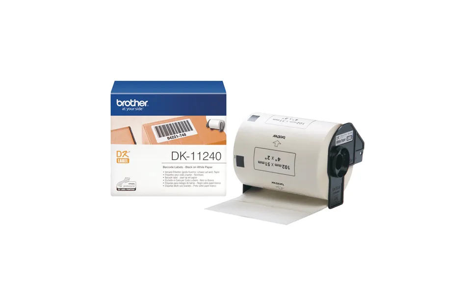 Brother Dk-11240 Directlabel Etikettes White 102mm X 51mm 600 For Brot