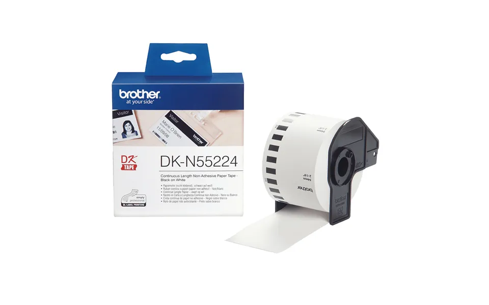Brother Dk-n55224 Directlabel Etikettes White 54mm X 30.48m For Brothe