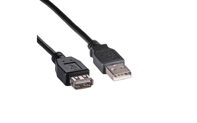 Cablenet 5m Usb 2.0 Type A Male - Type A Female Black Pvc Extension Ca