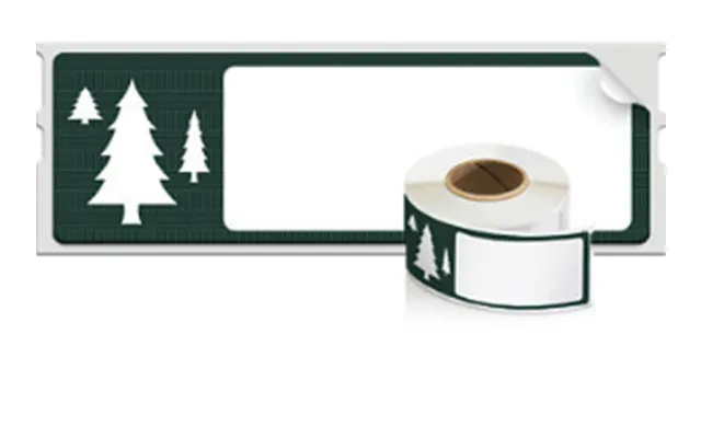 Dymo 1960102 Addressing Label Green. White Self-adhesive Label