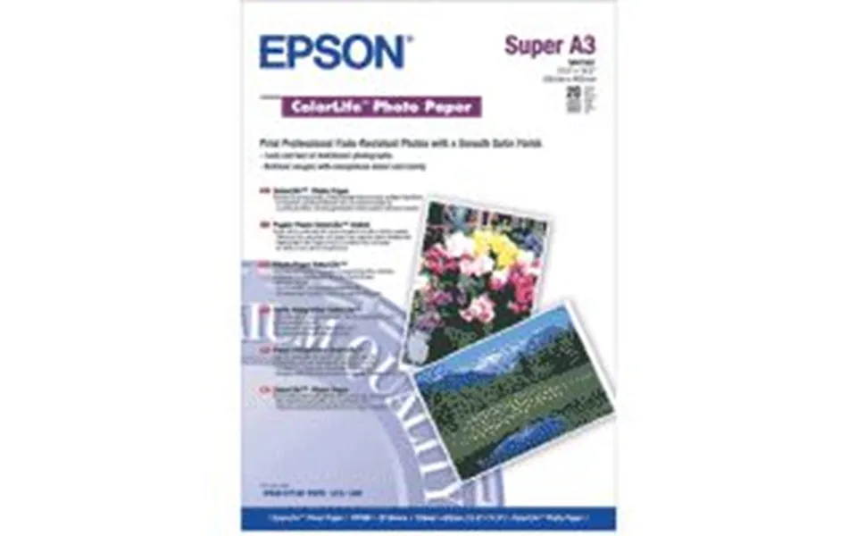 Epson Colorlife Photo Paper. Din A3 . 245g M . 20 Sheets