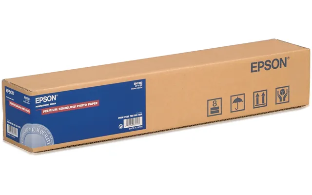 Epson Premium Semigloss Photo Paper Roll. 24 X 30.5 M. 160g M