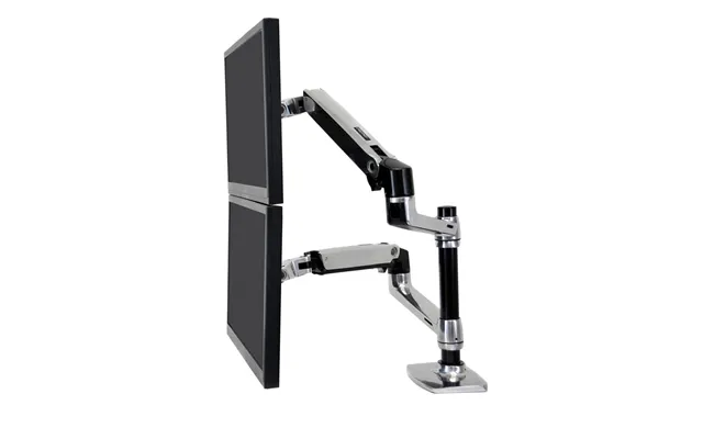 Ergotron Lx Series Dual Stacking Arm 61 Cm 24 Desk Silver