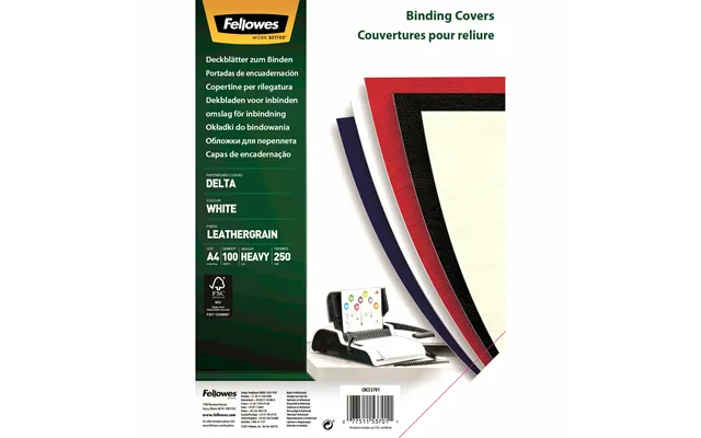 Fellowes Delta A4 Paper White 100 Pc S