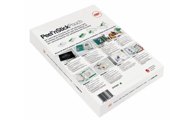 Gbc Lamination Pouch A3 Adhesive 75 Micron