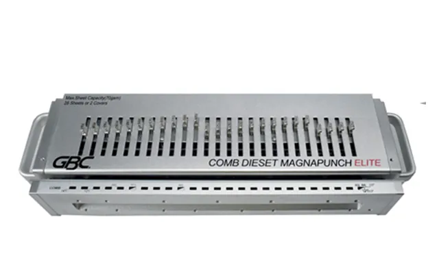 Gbc Magnapunch Elite Comb Die Set