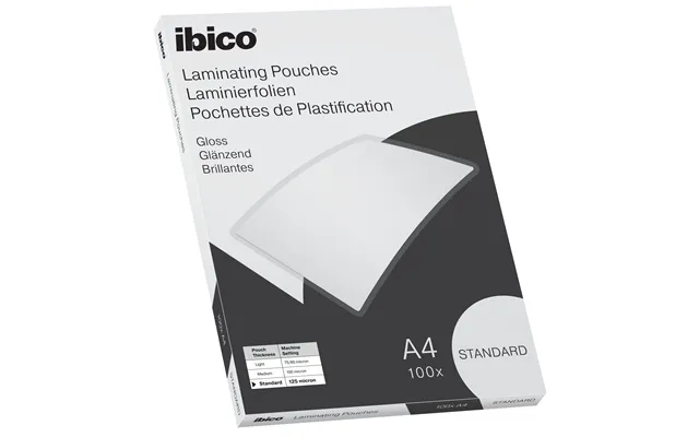 Ibico Basics Standard A4 Laminating Pouches
