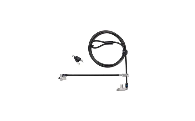 Kensington Slim N17 2.0 Keyed Dual Head Laptop Lock For Wedge-shaped S