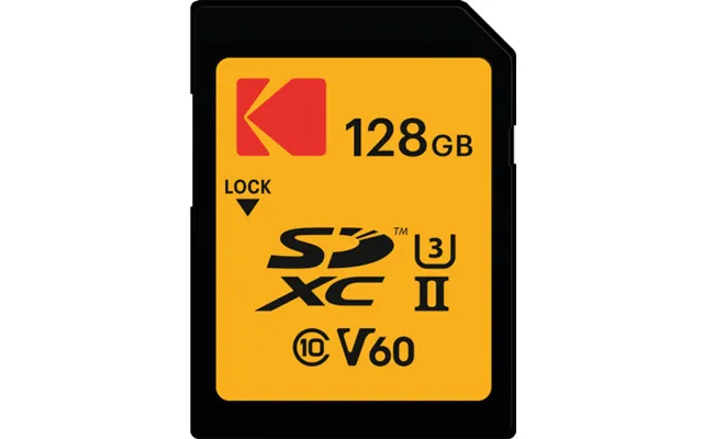 Kodak Ekmsd128guhs2v1k Memory Card 128 Gb Sdxc Uhs-ii Class 10