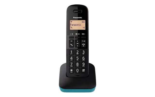 Panasonic Kx-tgb610jt Analog Dect Telephone Caller Id Black. Blue