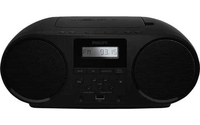 Philips Taz5000 10 Cd Player Black Portable Cd Player