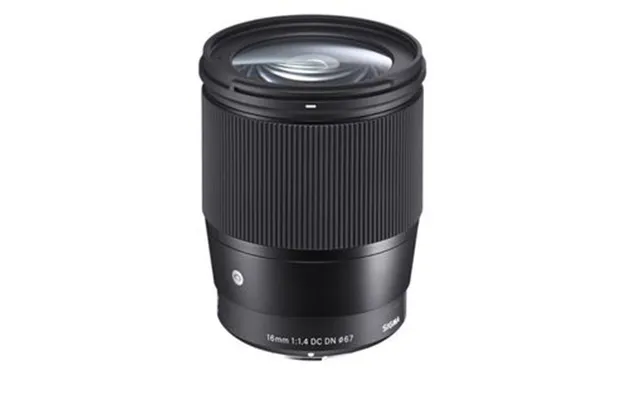 Sigma 16mm F 1.4 Dc Dn C So Milc Wide Lens Black