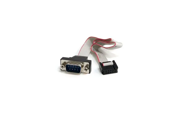Startech.com 16in 9 Pin Serial Male To 10 Pin Motherboard Header Panel