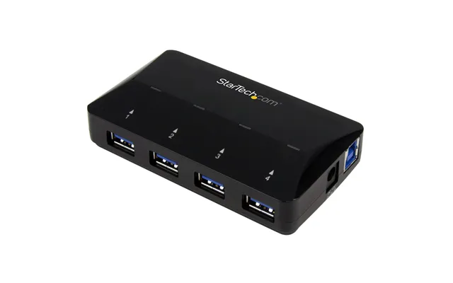 Startech.com 4-port Usb 3.0 Hub Plus Dedicated Charging Port - 1 X 2