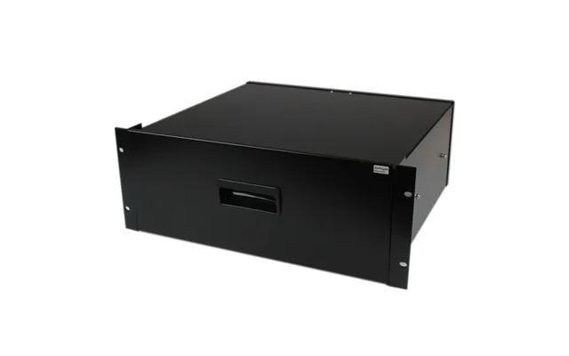 Startech.com 4u Black Steel Storage Drawer For 19in Racks And Cabinets