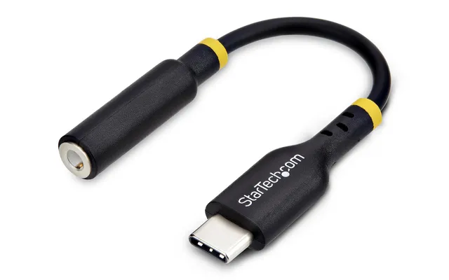 Startech.com 5in 12.7cm Usb-c To 3.5mm Trrs Headphone Headset Jack A