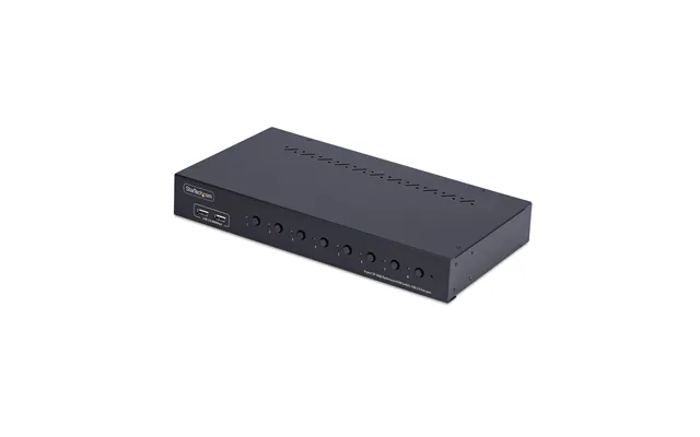 Startech.com 8-port Displayport Kvm Switch With 1u Rack Mount Kit