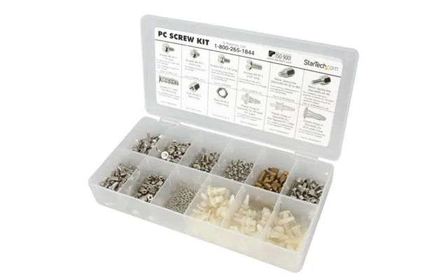 Startech.com Deluxe Assortment Pc Screw Kit - Screw Nuts And Standoffs