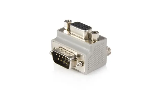 Startech.com Right Angle Db9 To Db9 Serial Cable Adapter Type 2 - M F