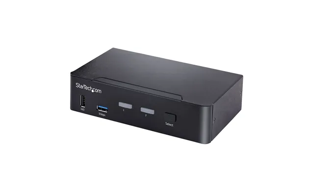 Startech.com Sv231dpuca Kvm Switch Black